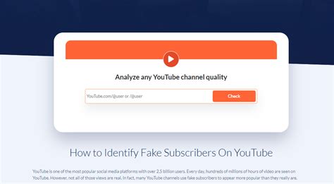 fake subscriber checker